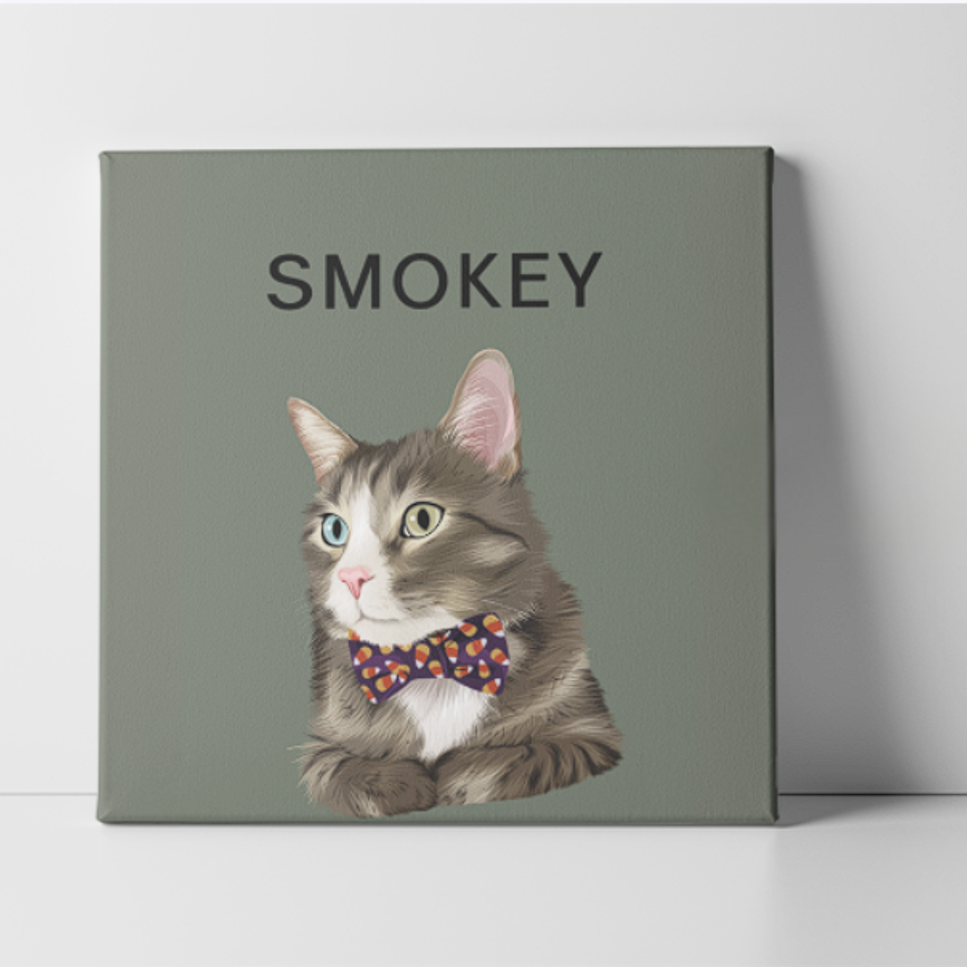 Single pet Canvas